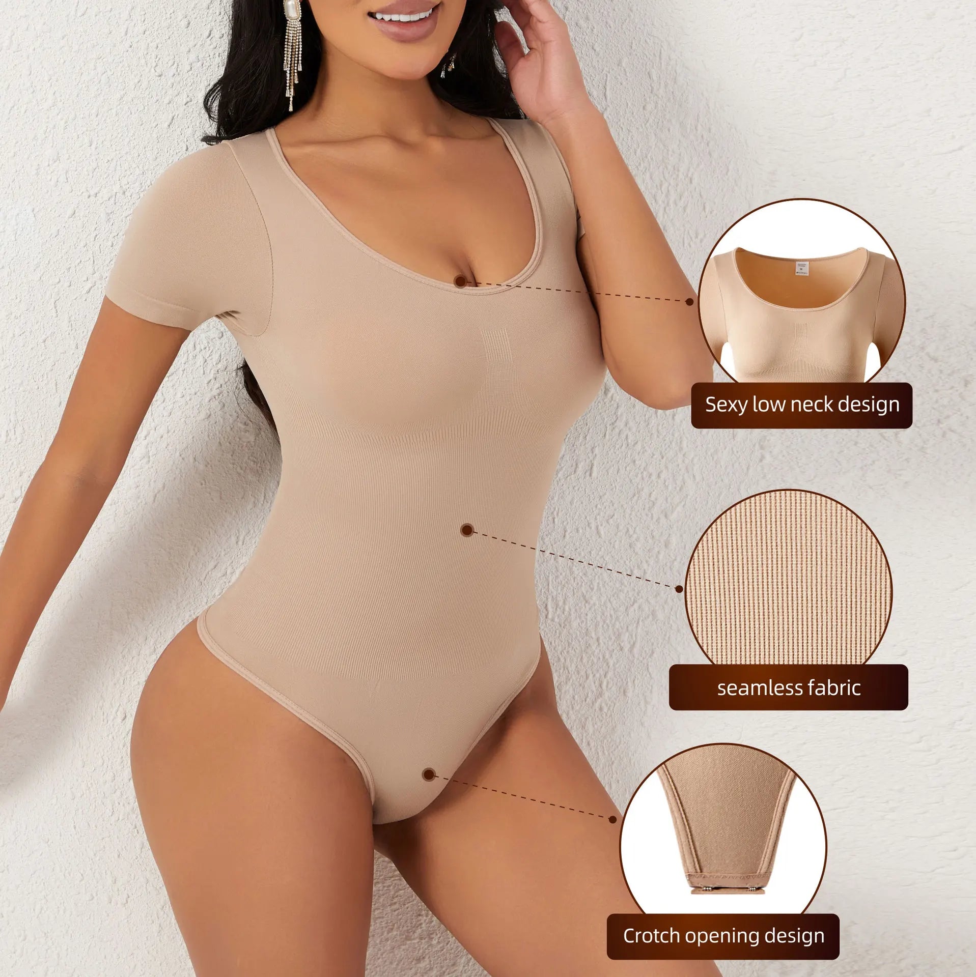 Istapromo Gifts Women's Full Body Bodysuit Seamless Nylon Compression Shapewear For Slimming Tummy Control Hot Selling Body Thon - Buy Product on Alibaba.com