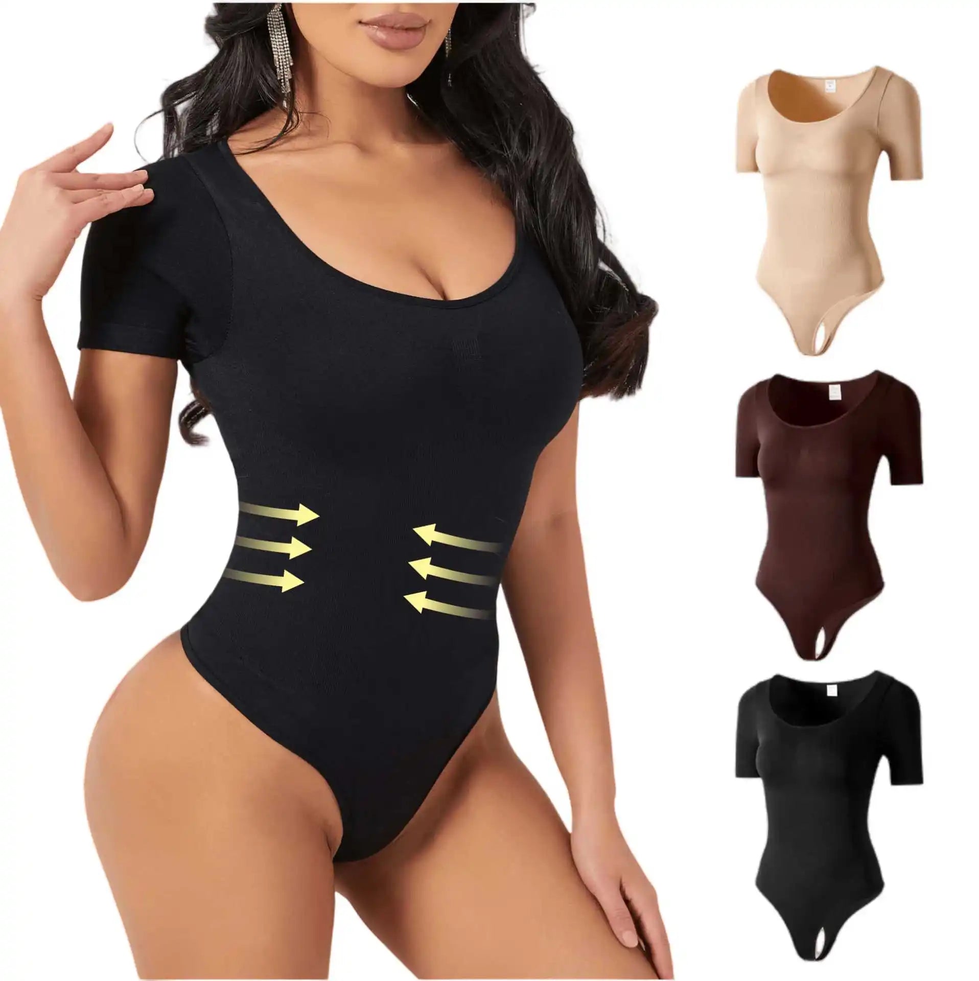 Istapromo Gifts Women's Full Body Bodysuit Seamless Nylon Compression Shapewear For Slimming Tummy Control Hot Selling Body Thon - Buy Product on Alibaba.com