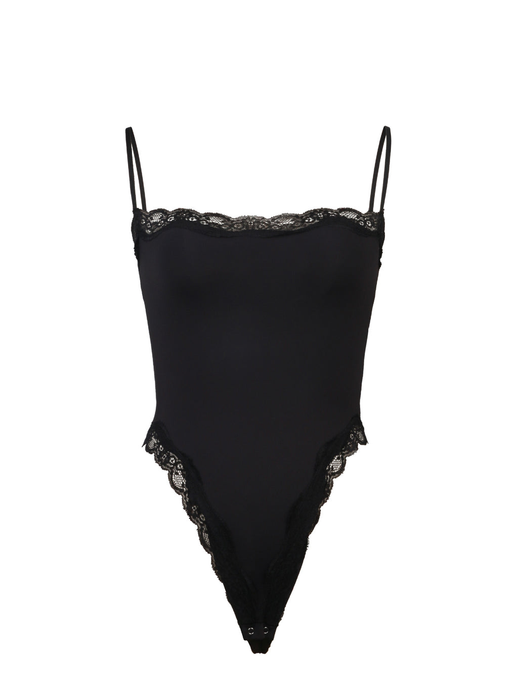 Mepria Shapewear Bodysuit with Lace Trim - Sexy Shapewear