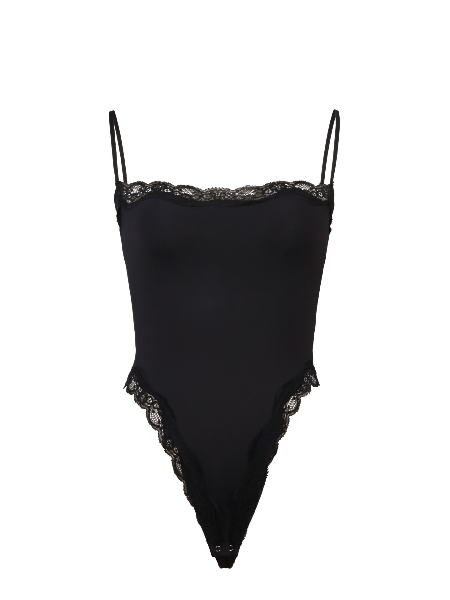 Mepria Shapewear Bodysuit with Lace Trim - Sexy Shapewear