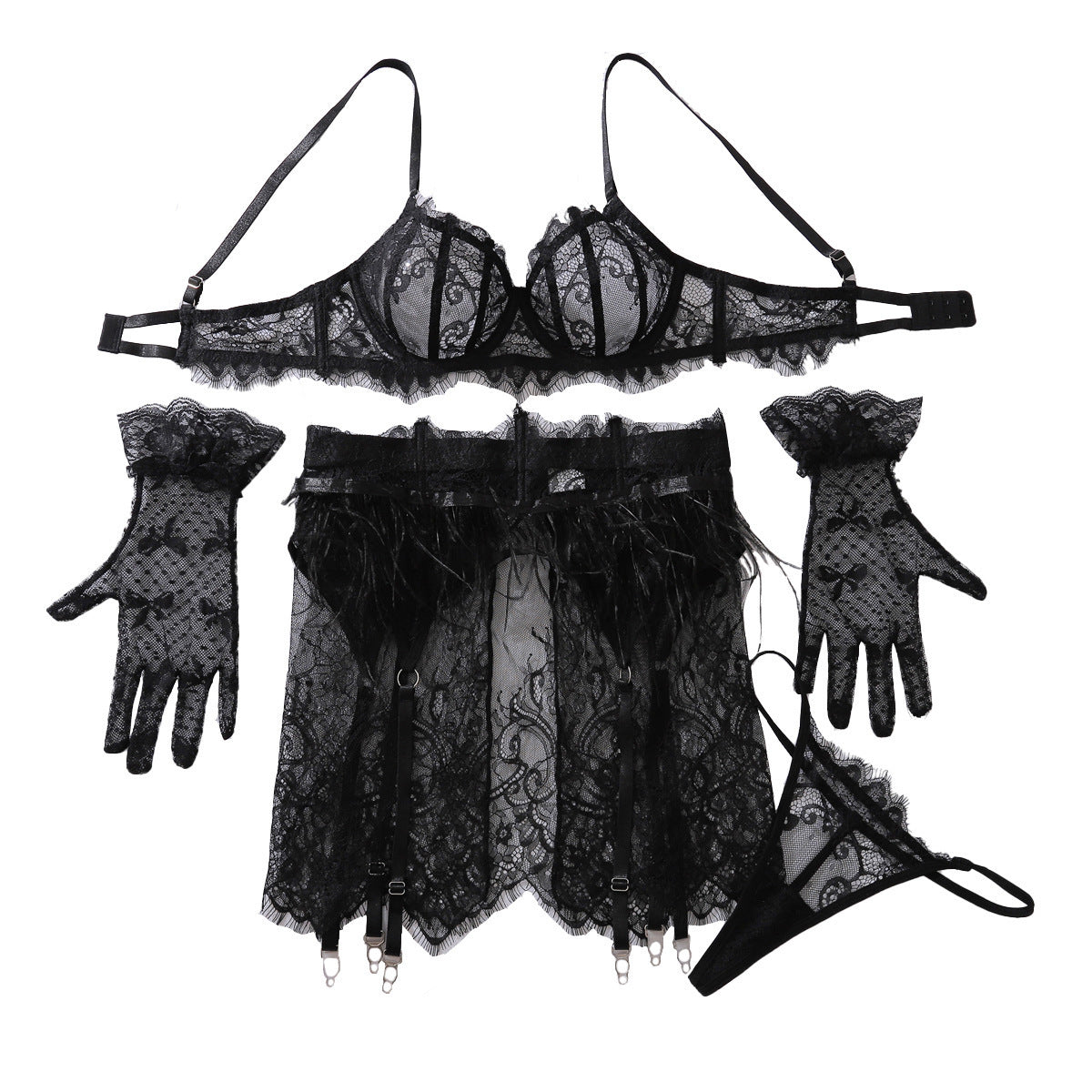 Mepria Sexy Lace Lingerie Set