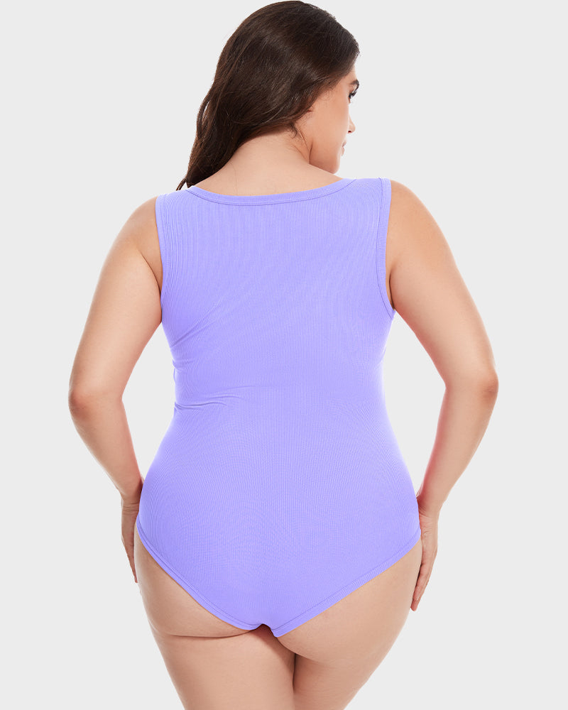Sleeveless Tummy Control Tank Tops Bodysuits